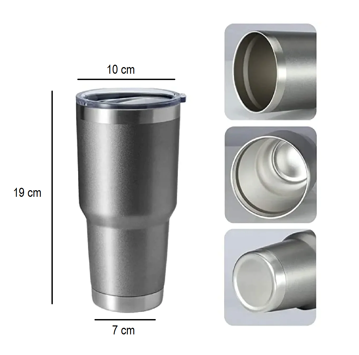 Foto 3 | Termo Eo Safe Imports ESI-3316 color Blanco 30 oz