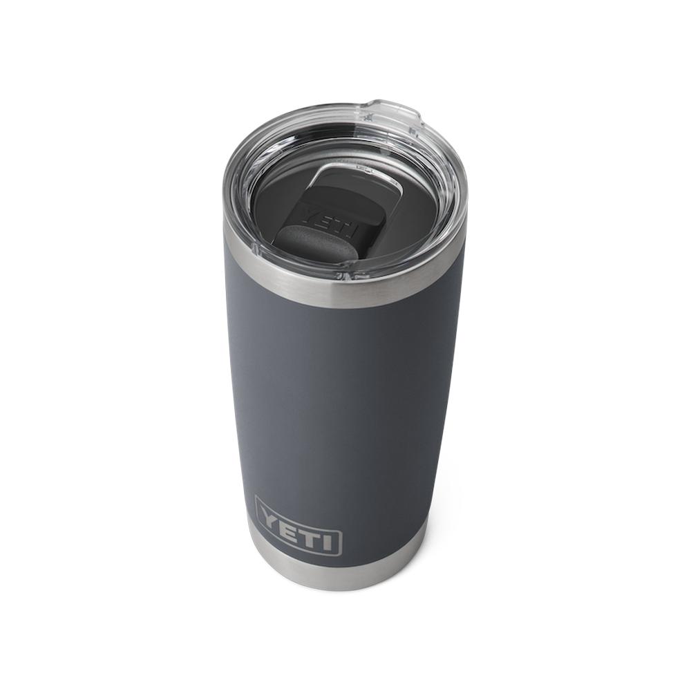 Foto 3 pulgar | Yeti Rambler 20 Oz Tumbler Charcoal Con Tapa Magslider - Gris