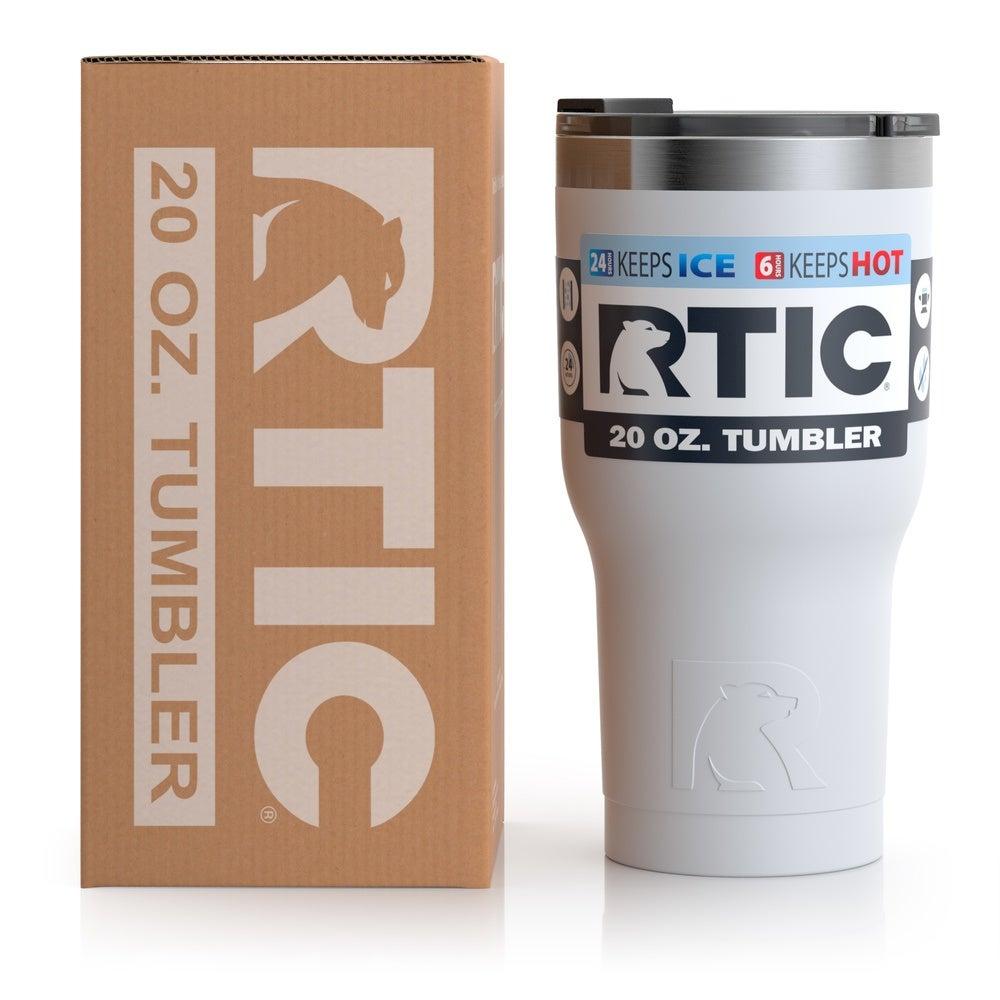 Foto 2 pulgar | Rtic Tumbler 20 Oz White - color Blanco