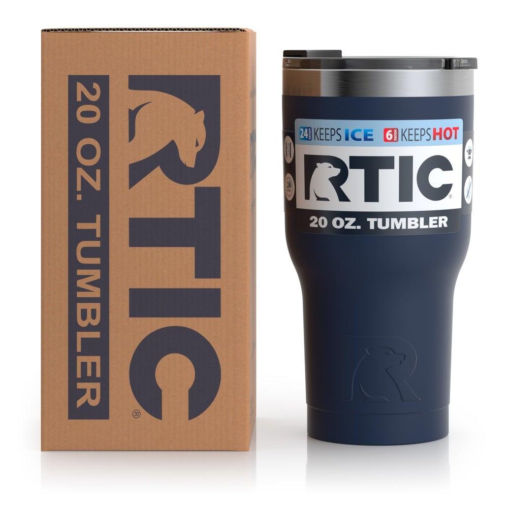 Foto 2 pulgar | Termo Rtic Tumbler 20 Oz color Azul Marino