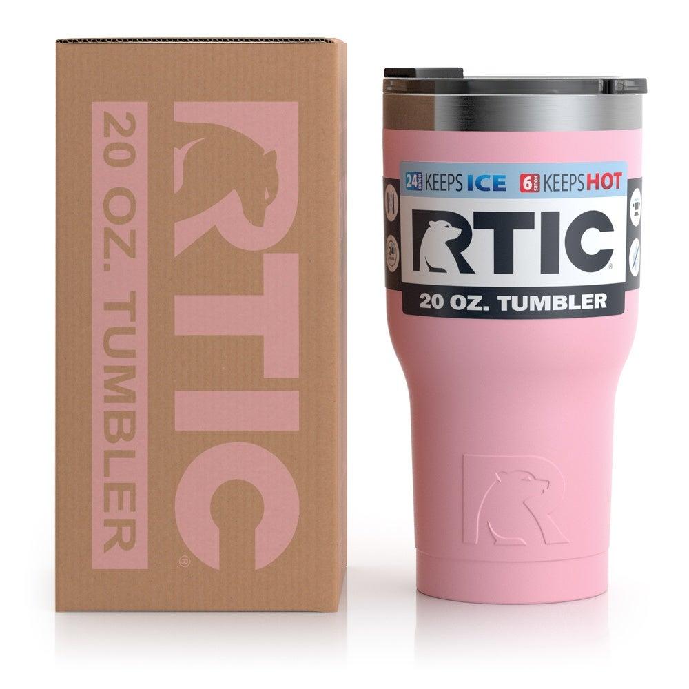 Foto 2 pulgar | Termo Rtic Tumbler 20 Oz Flamingo color Rosa