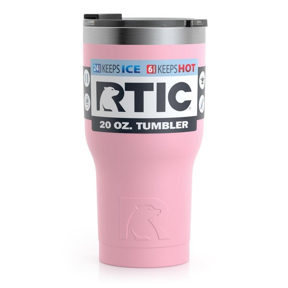 Foto 3 pulgar | Termo Rtic Tumbler 20 Oz Flamingo color Rosa