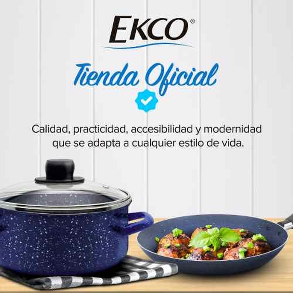 Foto 4 | Frasco térmico Ekco de Acero Inoxidable color Azul