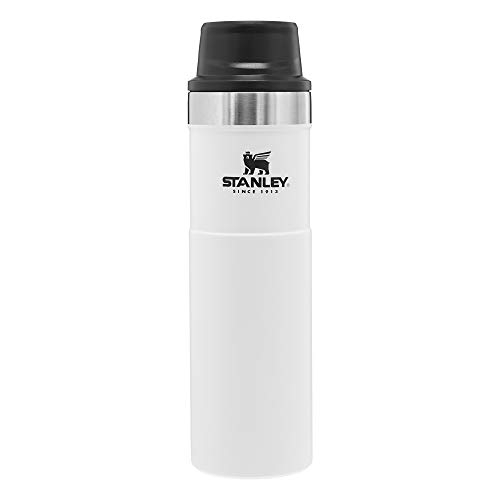 Venta Internacional- Taza de Viaje Blanca de 20 OZ a Prueba de Fugas