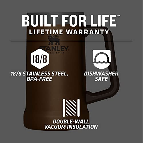 Foto 4 pulgar | Venta Internacional- Vaso Térmico Stanley Adventure Vacuum Stein de 710 ML para Cerveza Fría por 7 Horas