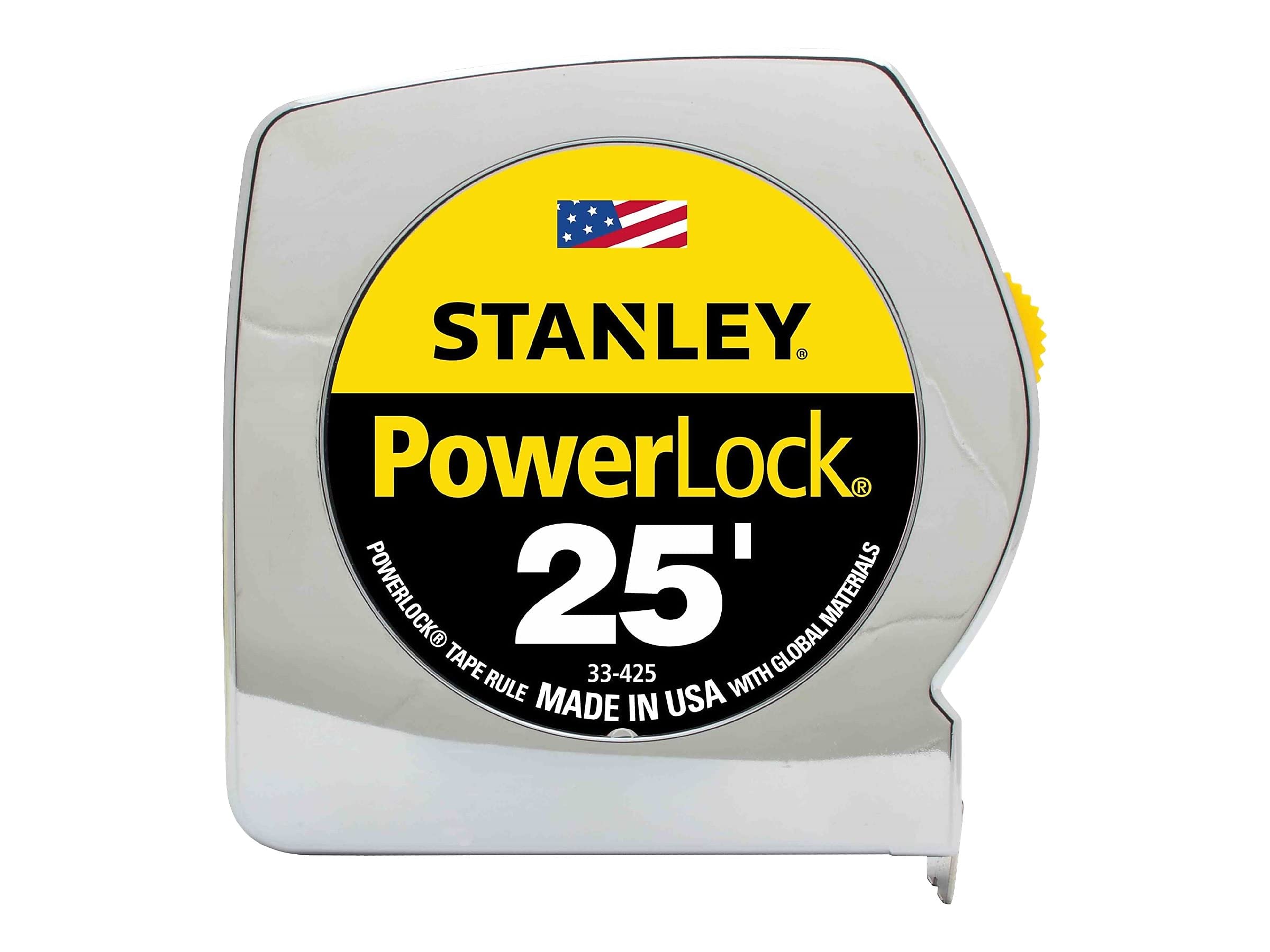 Foto 2 pulgar | Cinta Métrica Stanley Powerlock Ii Power Return De 25 Pies/7,6 M - Venta Internacional.