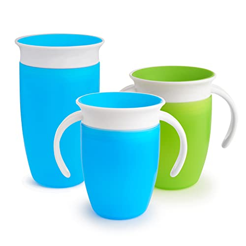 Foto 2 pulgar | Venta Internacional - Munchkin Miracle 360 ​​trainer Y Sippy Cup Set, 7 Y 10 Onzas, 3 Paquete, Azul/verde