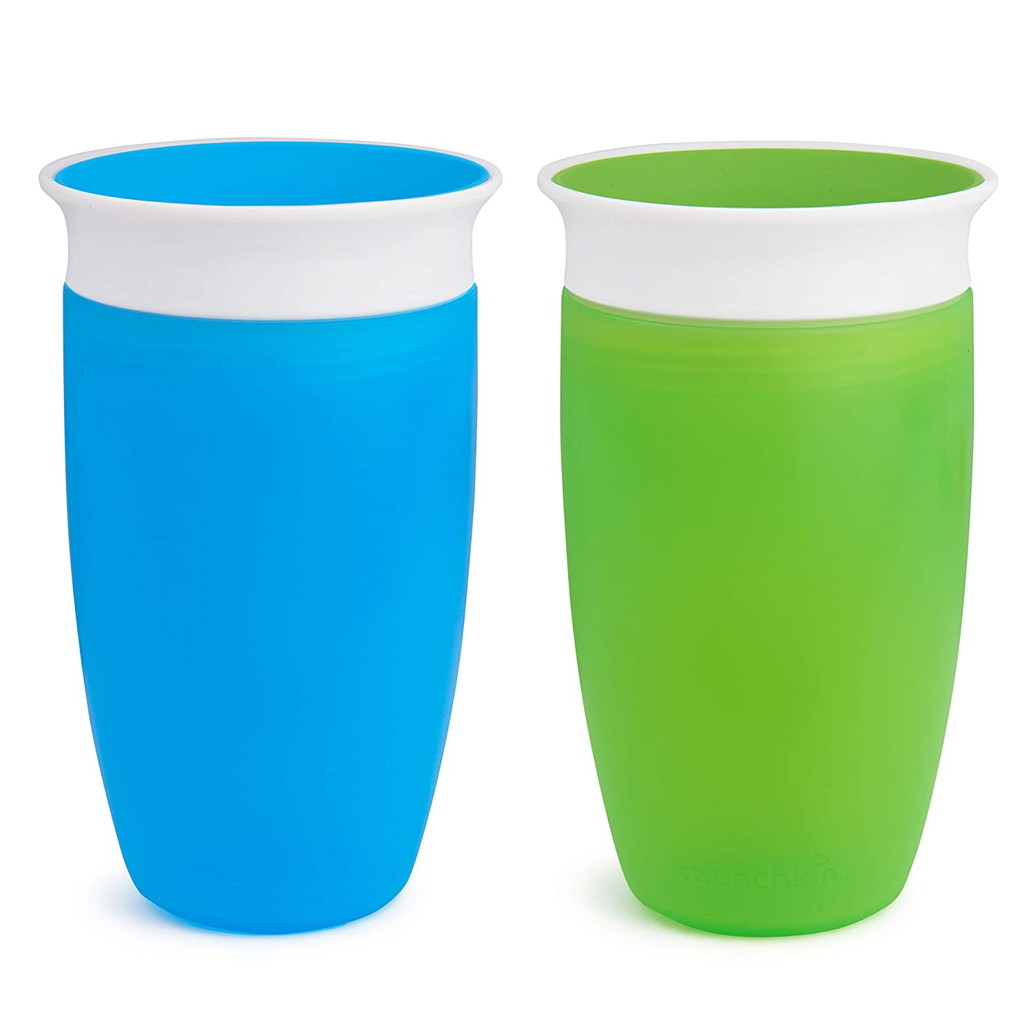 Foto 2 pulgar | Venta Internacional - Munchkin Miracle 360 ​​sippy Cup, Verde/azul, 10 Oz, 2 Recuento