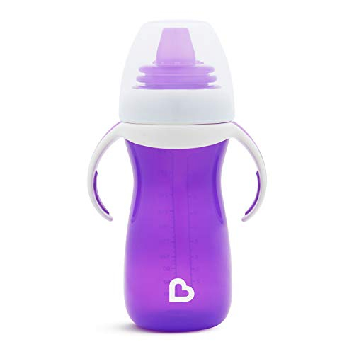 Foto 2 pulgar | Venta Internacional - Munchkin Gentle Transition Sippy Cup Con Manijas De Entrenadores, 10 Oz, Morado