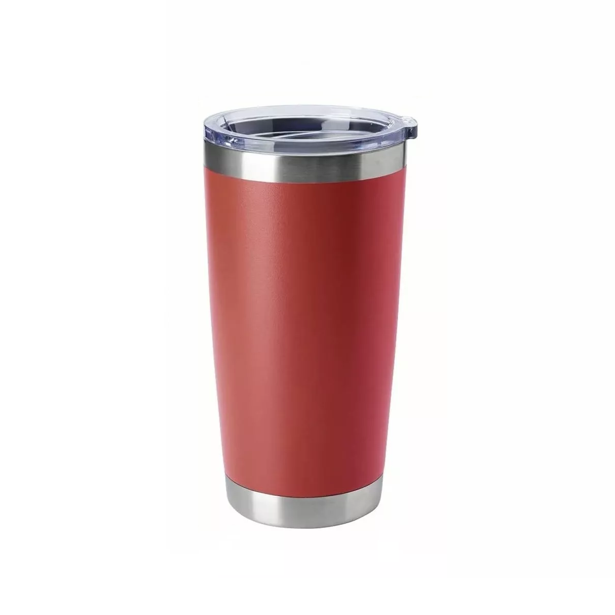 Termo de Acero Inoxidable 20 OZ Eo Safe Imports Esi-5847 color Rojo