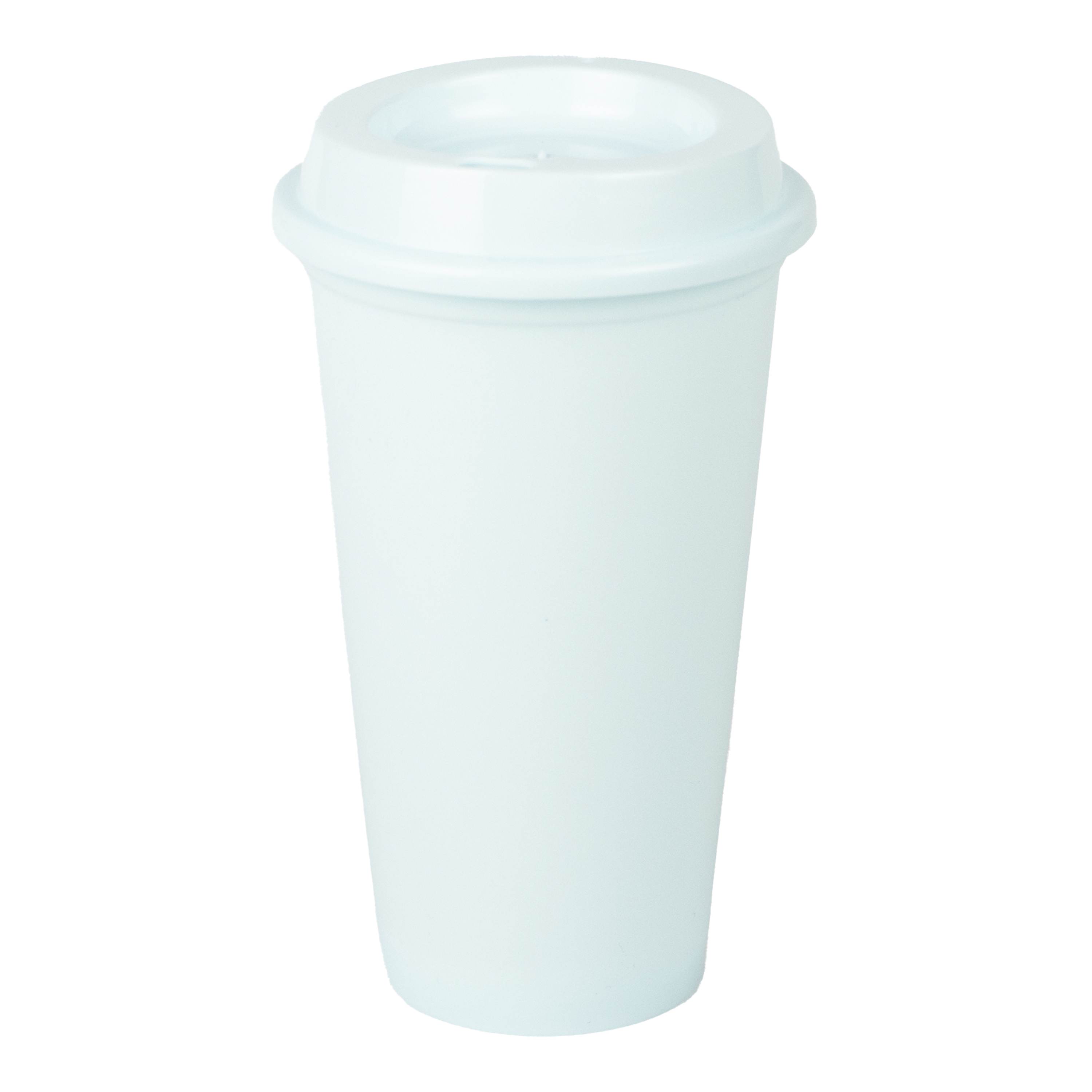 Foto 2 pulgar | Vaso para Café con Tapa Atmos Homeware color Azul Pastel de Plástico 16 OZ Paquete de 50 Vasos