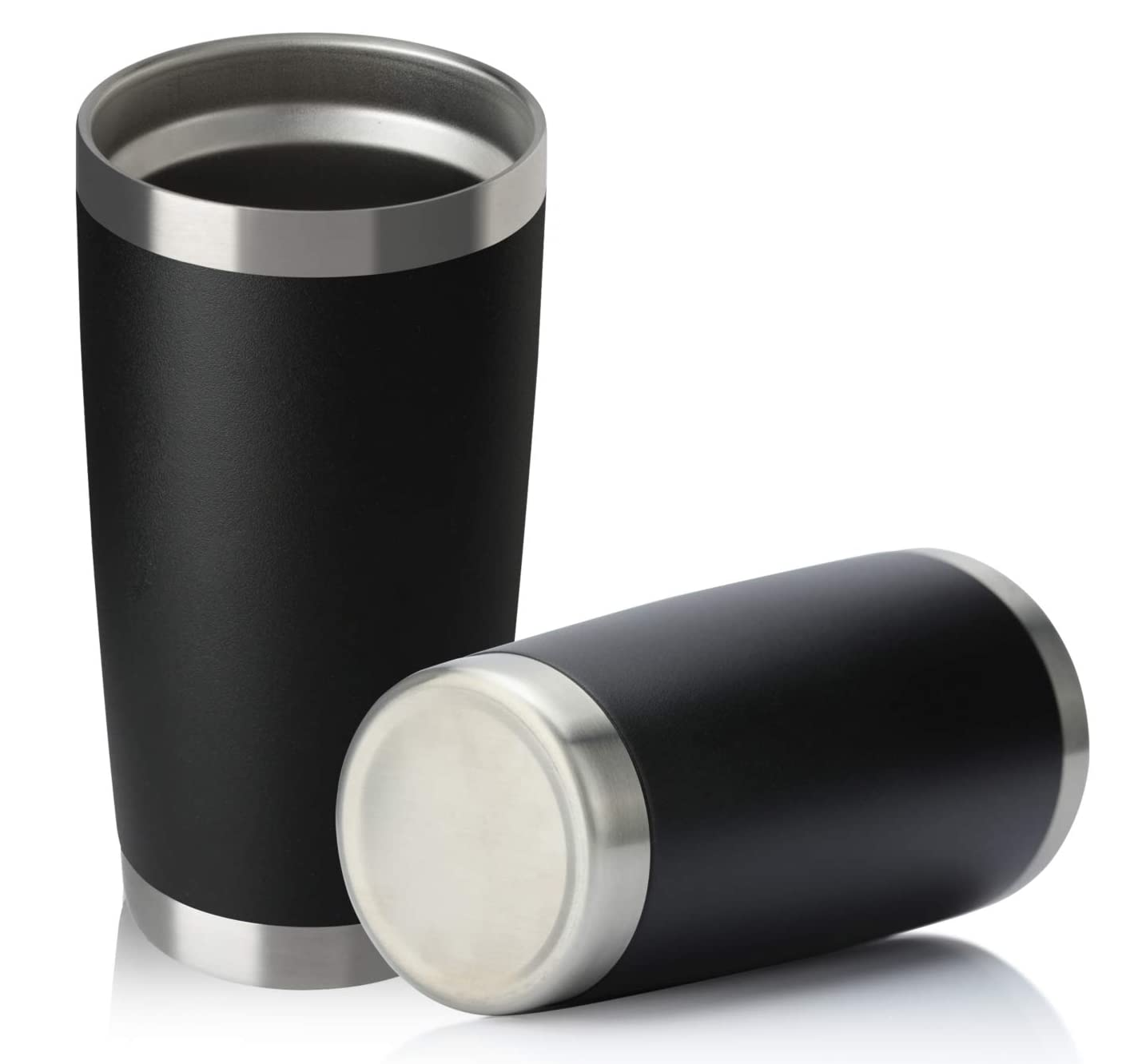 Foto 2 | Vaso Térmico Portátil de Acero Inoxidable 20oz Eo Safe Imports Esi-6828 color Negro