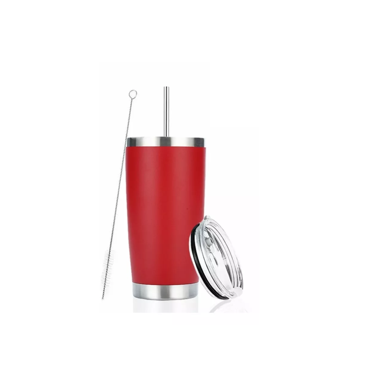 Foto 4 pulgar | Vaso Térmico Portátil de Acero Inoxidable 20oz Eo Safe Imports Esi-6829 color Rojo