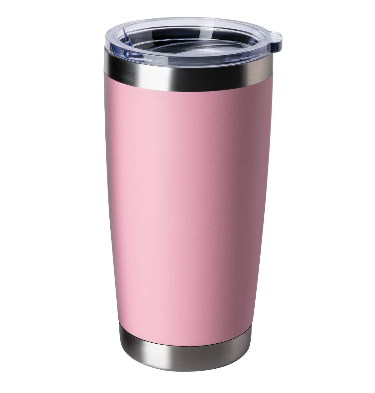 Vaso Térmico Portátil de Acero Inoxidable 20oz Eo Safe Imports Esi-6831 color Rosa