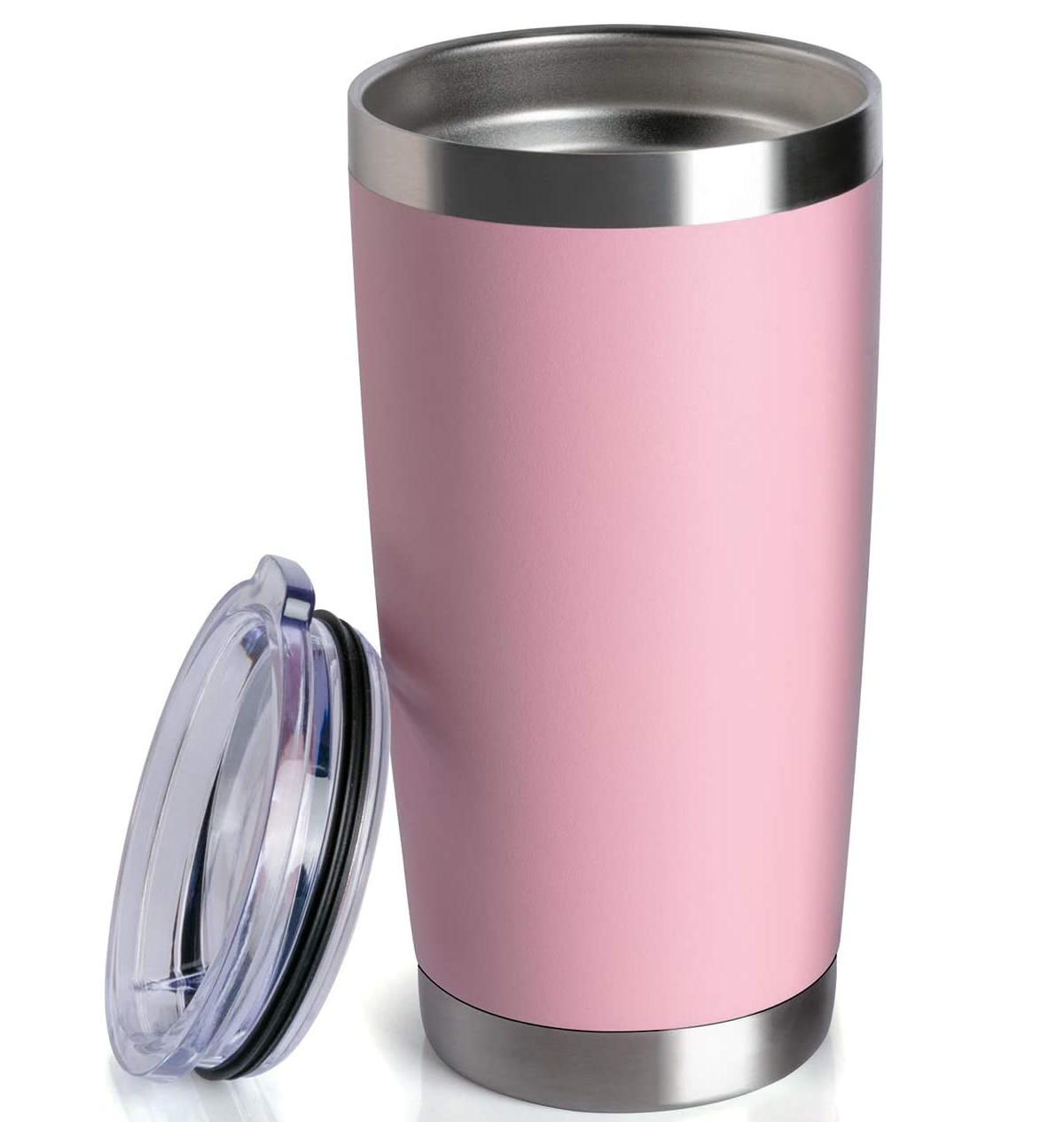 Foto 4 pulgar | Vaso Térmico Portátil de Acero Inoxidable 20oz Eo Safe Imports Esi-6831 color Rosa