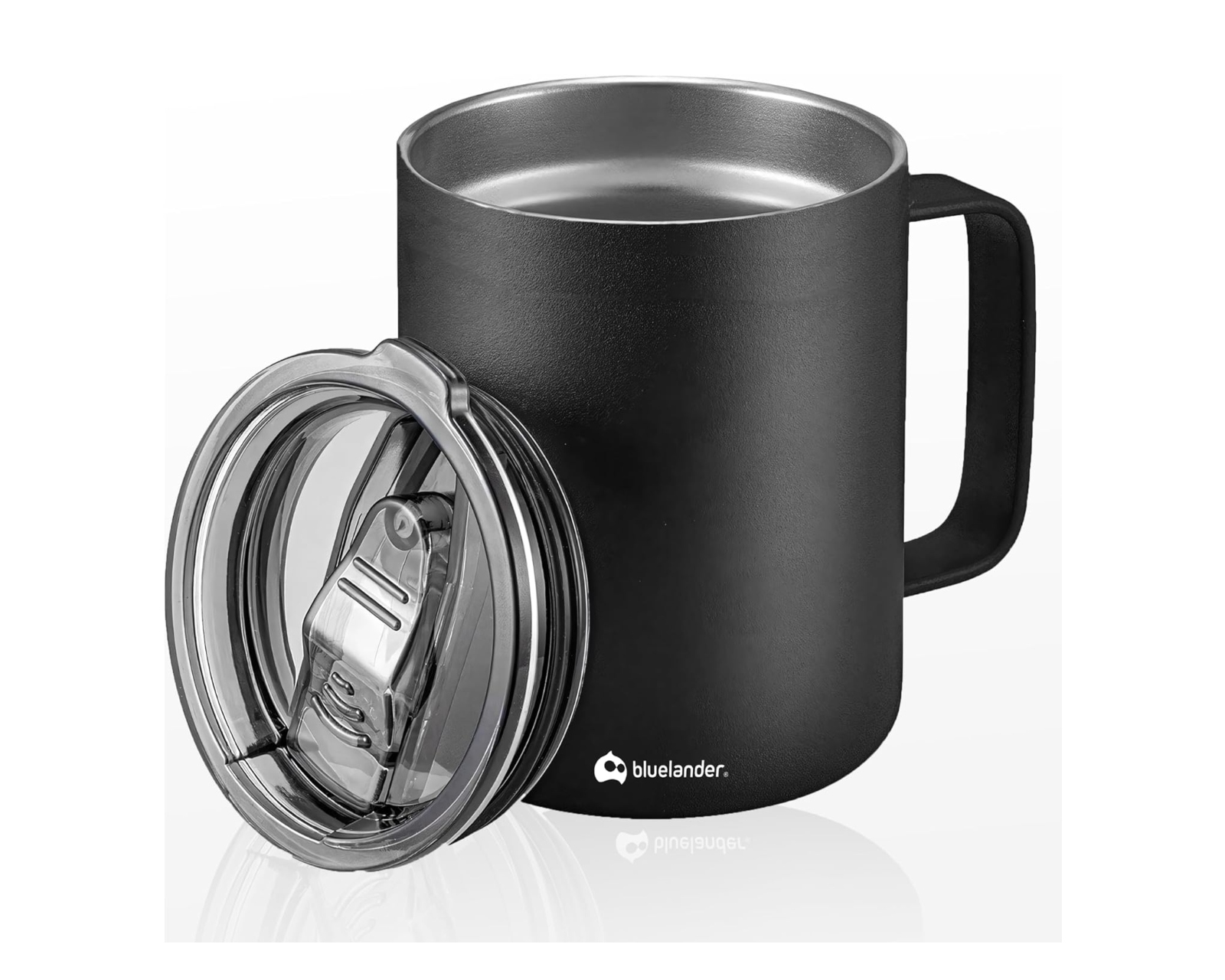 Foto 3 pulgar | Termo Taza para Café Bluelander ADPN-HS58 color Negro de 350 ML de Acero Inoxidable con Tapa