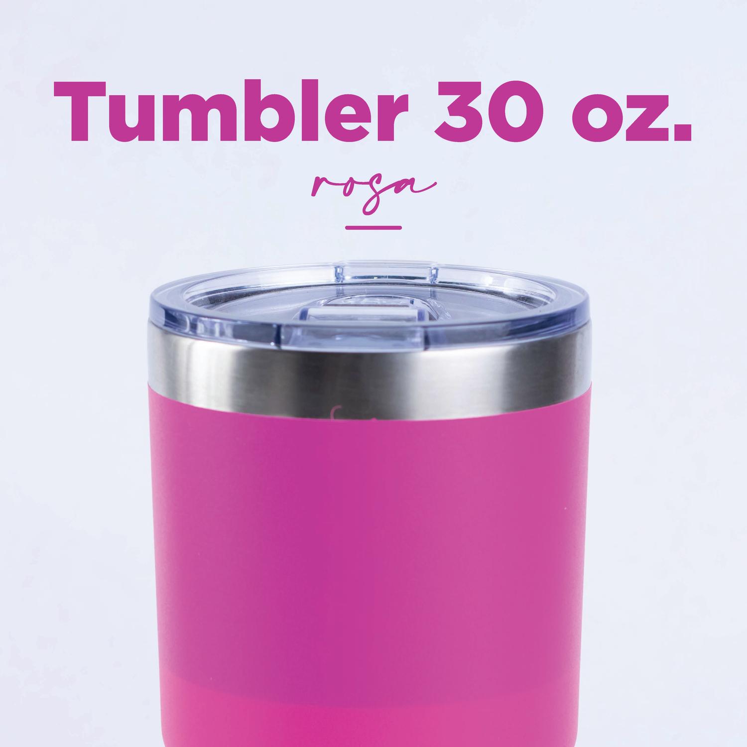 Foto 3 pulgar | Vaso de Acero Inoxidable NORDAY 30TBLACK color Rosa Termo Tumbler 30 OZ Mantiene Temp 8 a 24 HRS Super Resistente