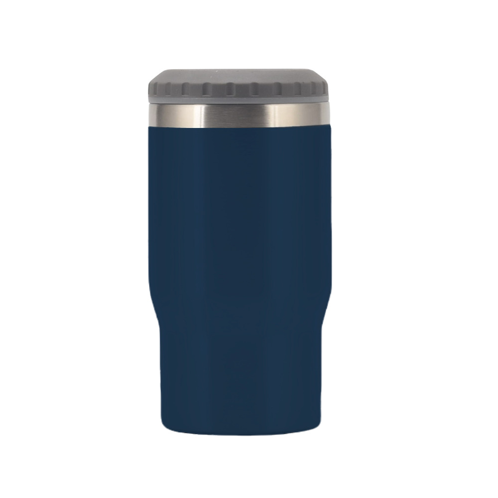 Foto 4 | Termo Origami Home Porta Botellas 2 En 1 Azul Marino 14 Oz. Doble Capa