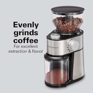 Foto 2 | Venta Internacional - ''molinillo Café Eléctrico Hamilton Beach, Tolva 453ml, 18 Ajustes 2-14 Tazas, Acero Inox