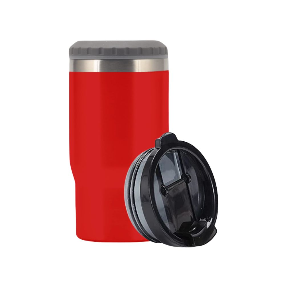 Foto 2 pulgar | Termo Origami Home Porta Botellas 2 En 1 Rojo 14 Oz. Doble Capa