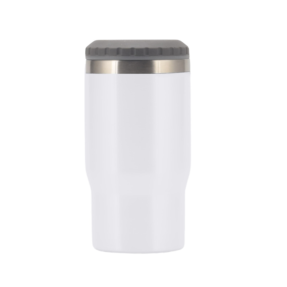 Foto 5 pulgar | Termo Origami Home Porta Botellas 2 En 1 Blanco 14 Oz. Doble Capa