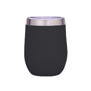 Foto 4 | Termo Origami Home Copa De Vino Negro 355 Ml Doble Capa