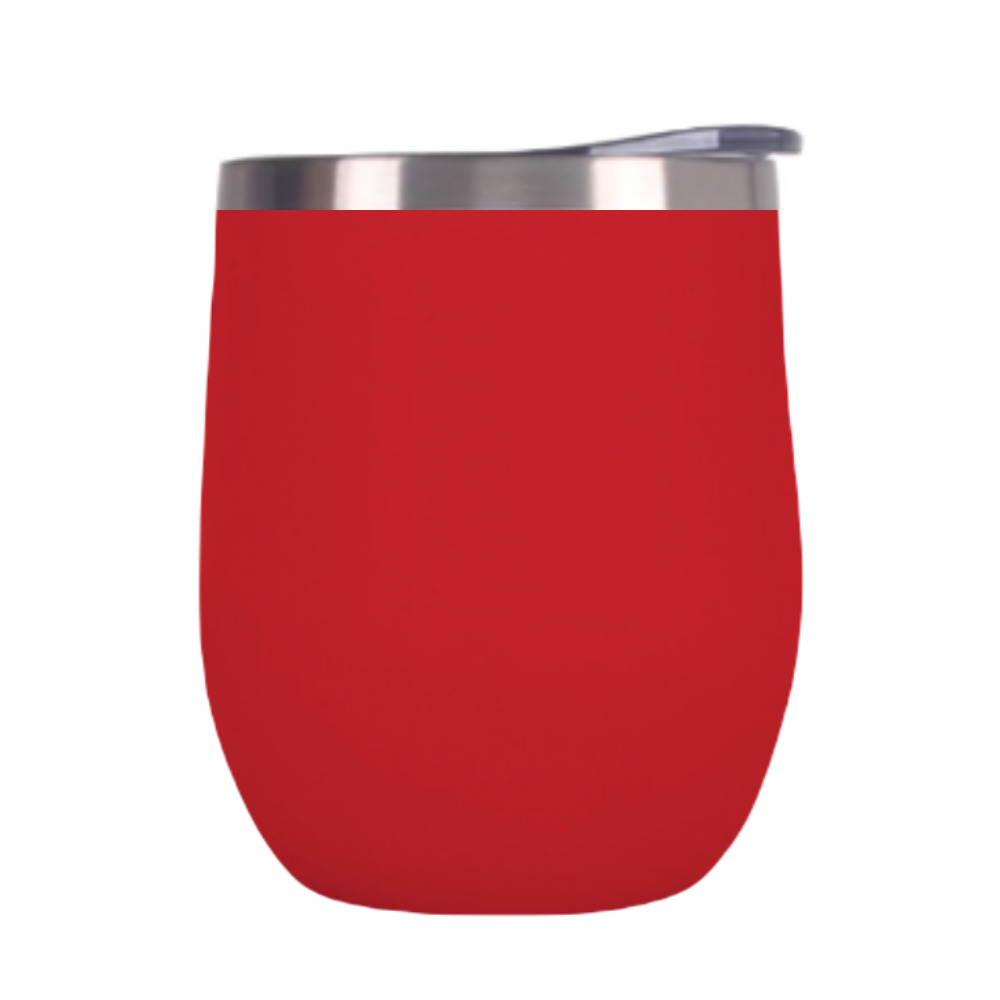 Foto 2 | Termo Origami Home Copa De Vino 2 En 1 Rojo 355 Ml Doble Capa