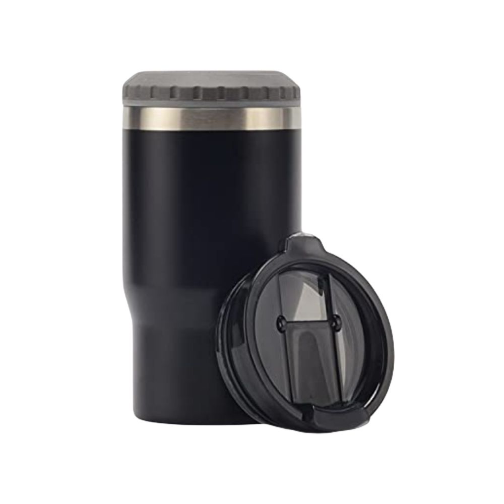 Foto 2 pulgar | Termo Origami Home Porta Botellas 2 En 1 Negro  14 Oz. Doble Capa
