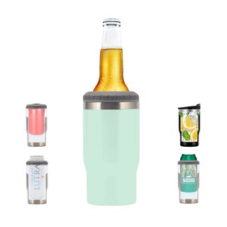 Foto 3 | Termo Origami Home Porta Botellas 2 En 1 Verde Menta 14 Oz. Doble Capa