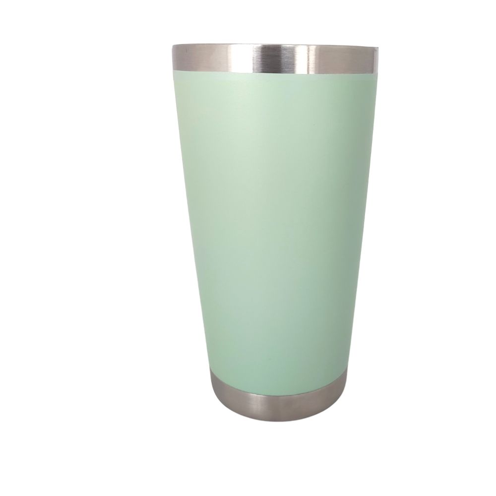 Foto 3 pulgar | Termo Origami Home Vaso Térmico color Verde Menta 20 OZ Doble Capa Acero Inoxidable