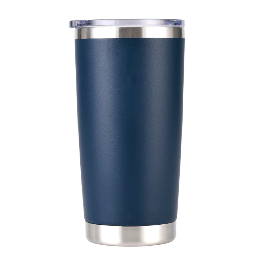 Foto 4 pulgar | Termo Origami Home Vaso Térmico color Azul Marino 20 OZ Doble Capa Acero Inoxidable