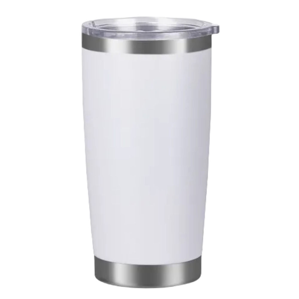 Foto 3 | Termo Origami Home Vaso Térmico color Blanco 20 OZ Doble Capa Acero Inoxidable