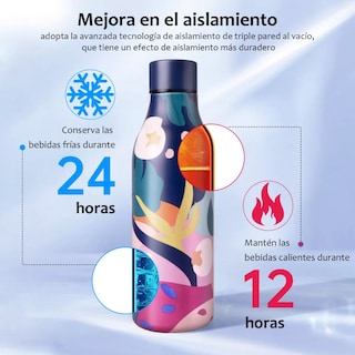 Foto 3 | Termo Botella Acero Inoxidable Belug 550 Ml Multicolor