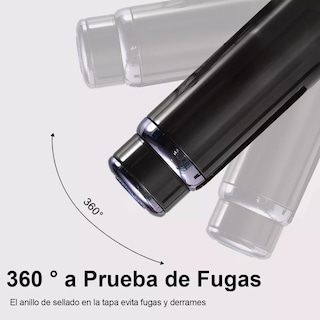 Foto 4 | Termo de Acero Inoxidable Portátil Belug 1000ml color Negro