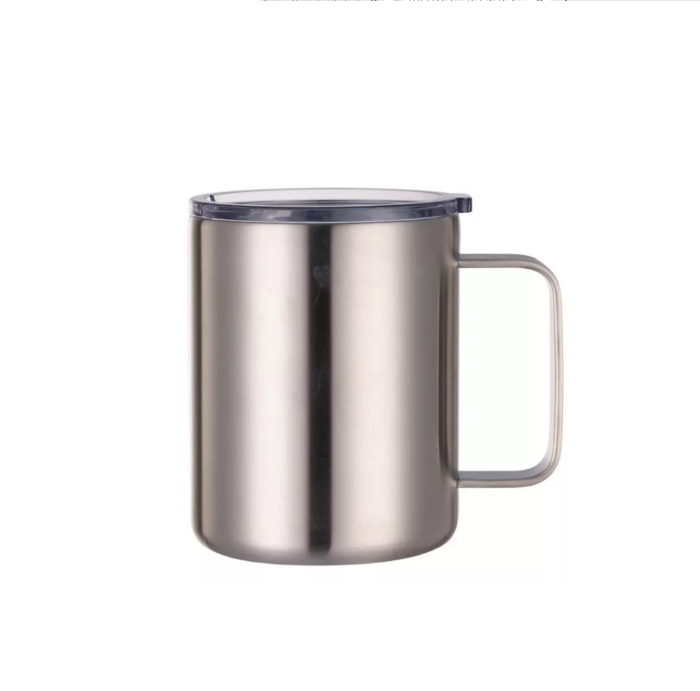 Foto 2 pulgar | Taza Térmica Belug de Acero Inoxidable 12 Oz color Plata