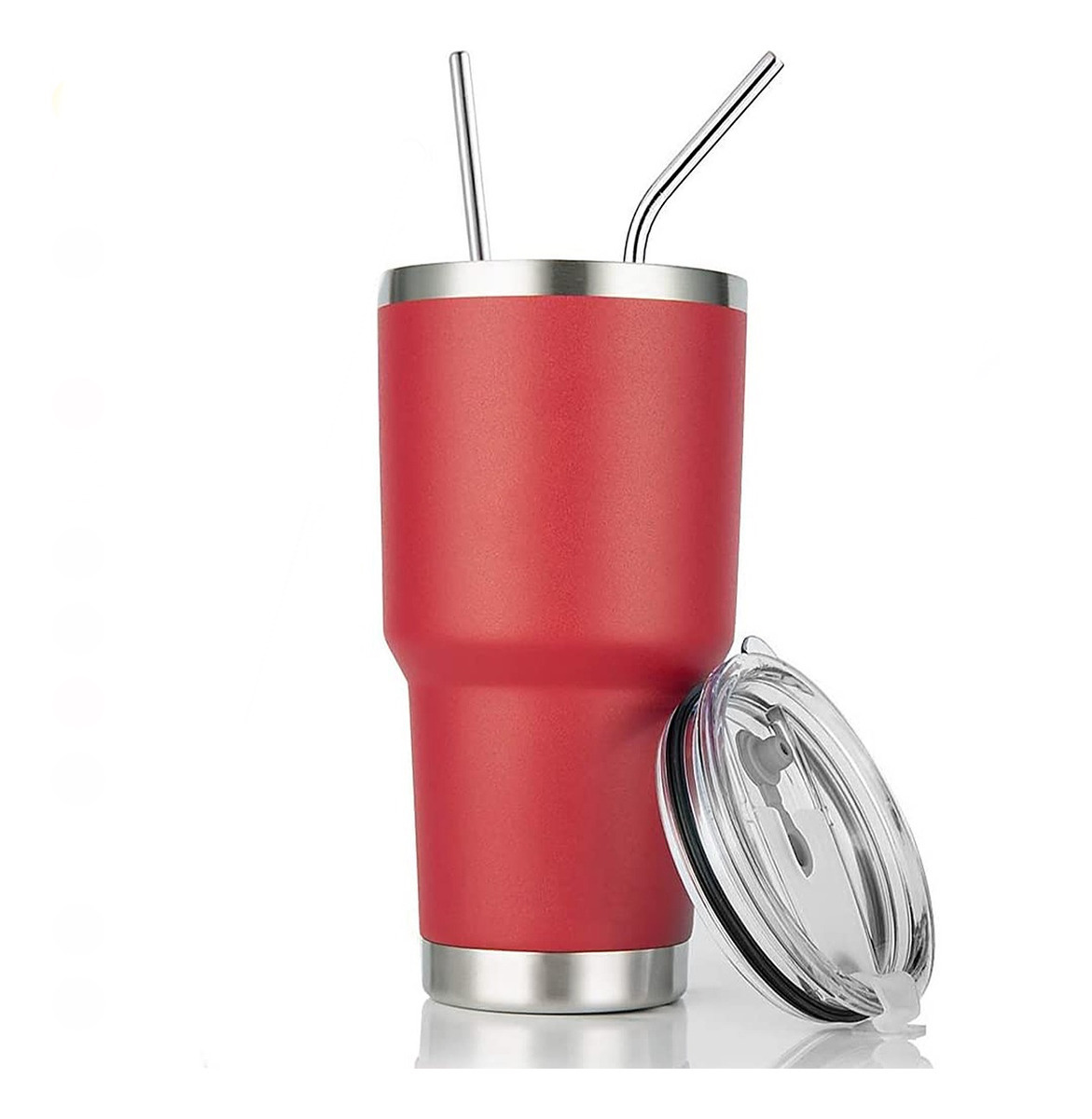 Vaso Térmico Funbu color Rojo de Acero Inoxidable Calor y Frío 30 OZ