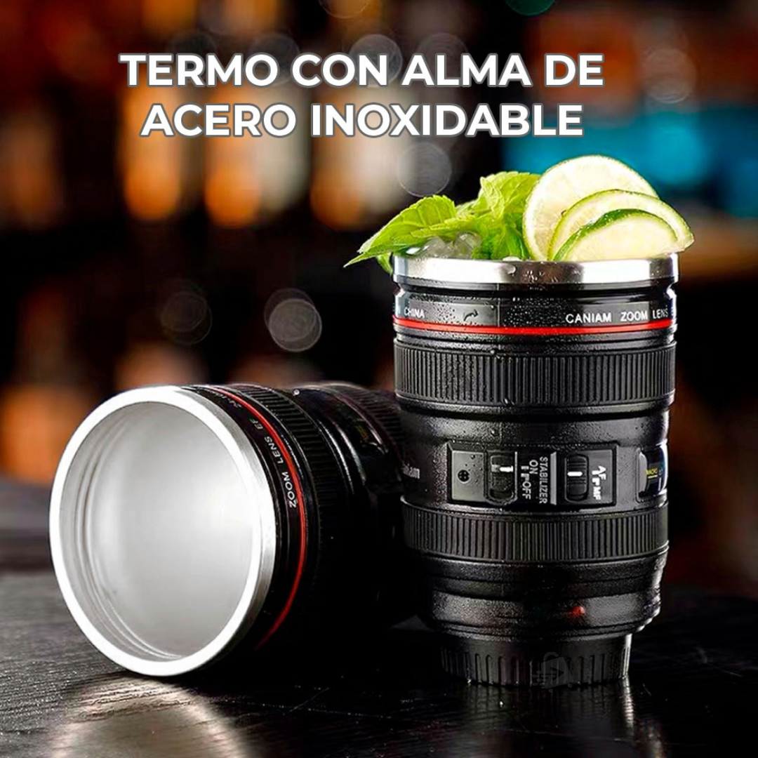 Foto 7 | Termo don Diseño de Lente de Cámara JustClick MX