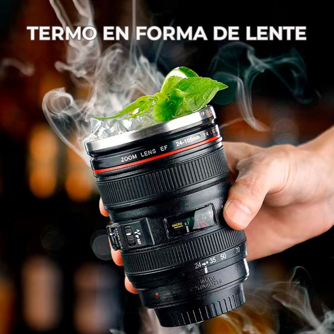 Foto 8 | Termo don Diseño de Lente de Cámara JustClick MX