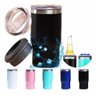 Foto 2 | Portalatas 4 En 1 Acero Inoxidable Calidad Premium Vaso Eo Safe Imports Esi-9602 Negro