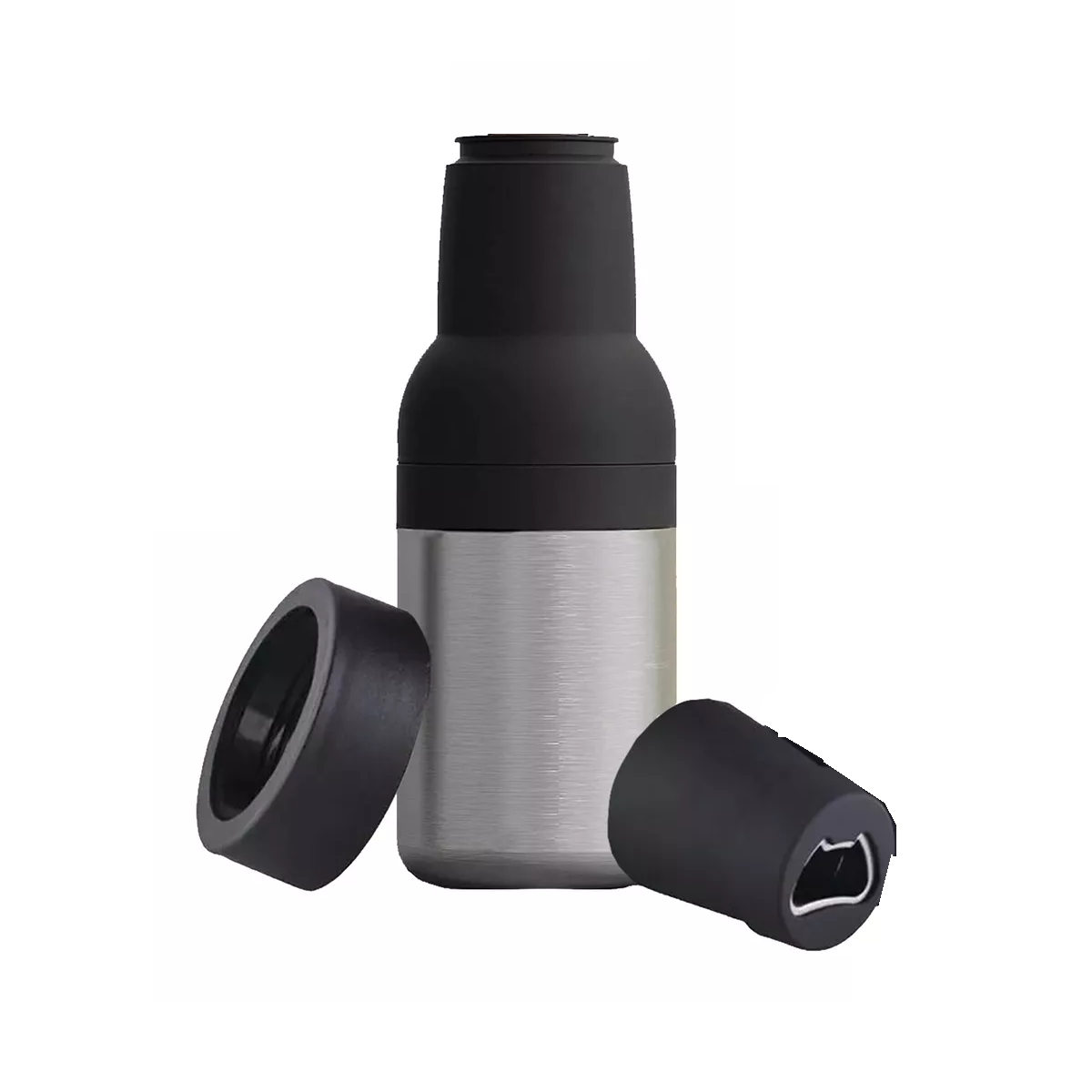 Foto 1 | Portabotellas y Portalatas Termo de Acero Inoxidable Eo Safe Imports Esi-9606 Plata