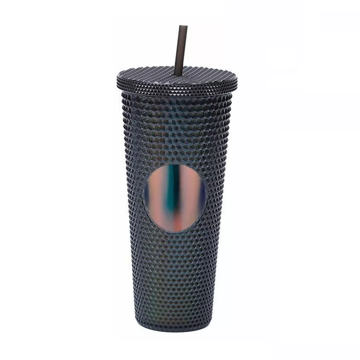 Foto 2 pulgar | Vaso con Popote Eo Safe Imports ESI-10447 Negro 24 Oz