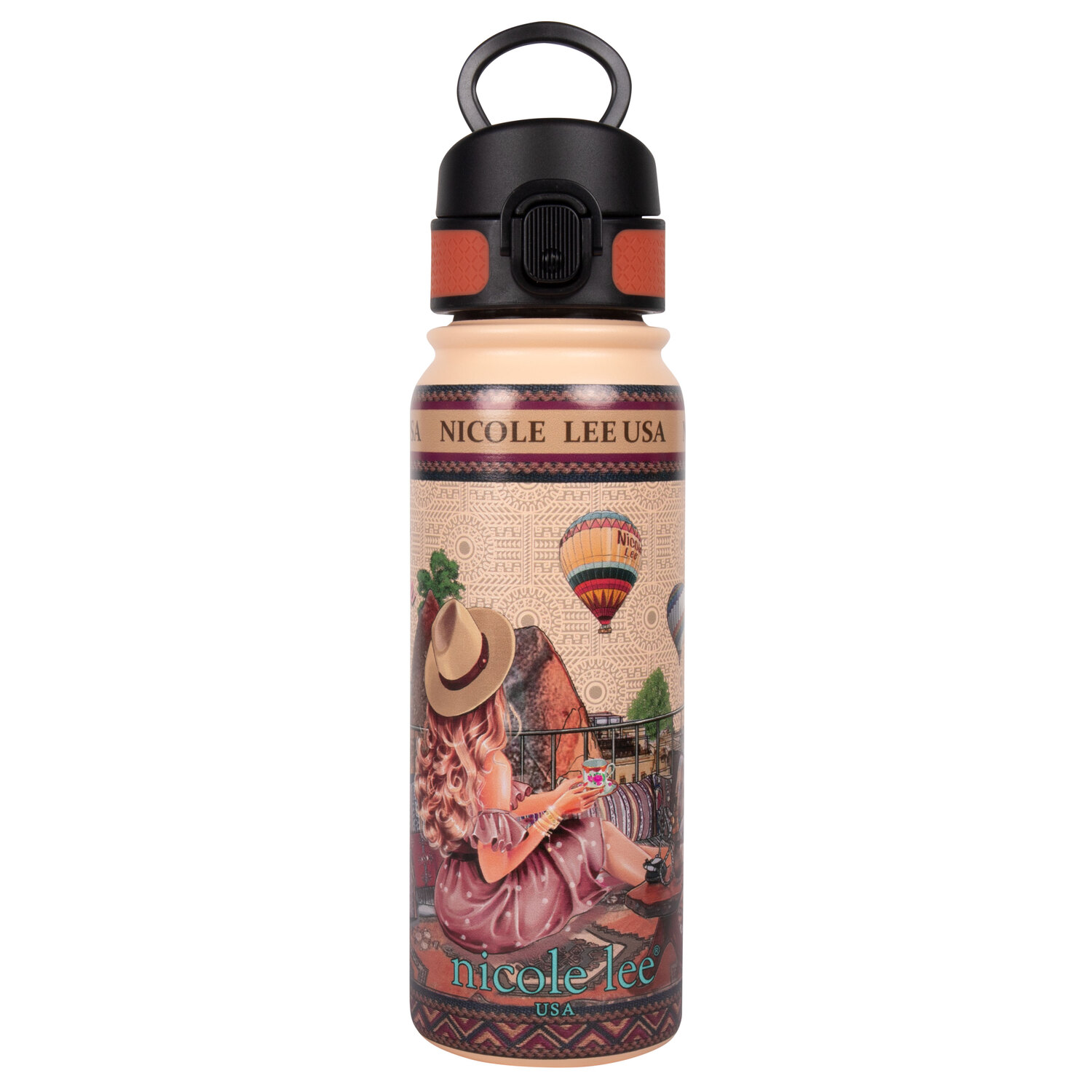 Termo Nicole Lee con Tapa Heaven On Earth 600 ml