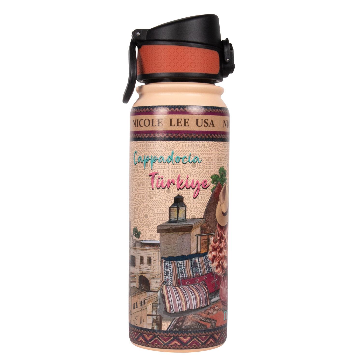 Foto 4 pulgar | Termo Nicole Lee con Tapa Heaven On Earth 600 ml