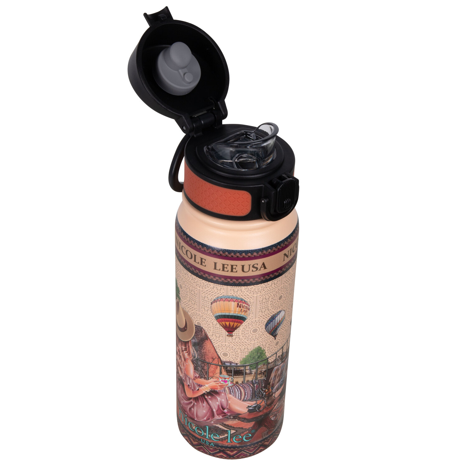 Foto 7 pulgar | Termo Nicole Lee con Tapa Heaven On Earth 600 ml