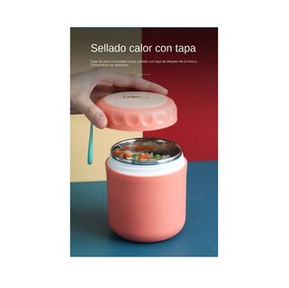 Foto 4 | Termo Portátil Homelegance para Alimentos 2 Piezas Rosas