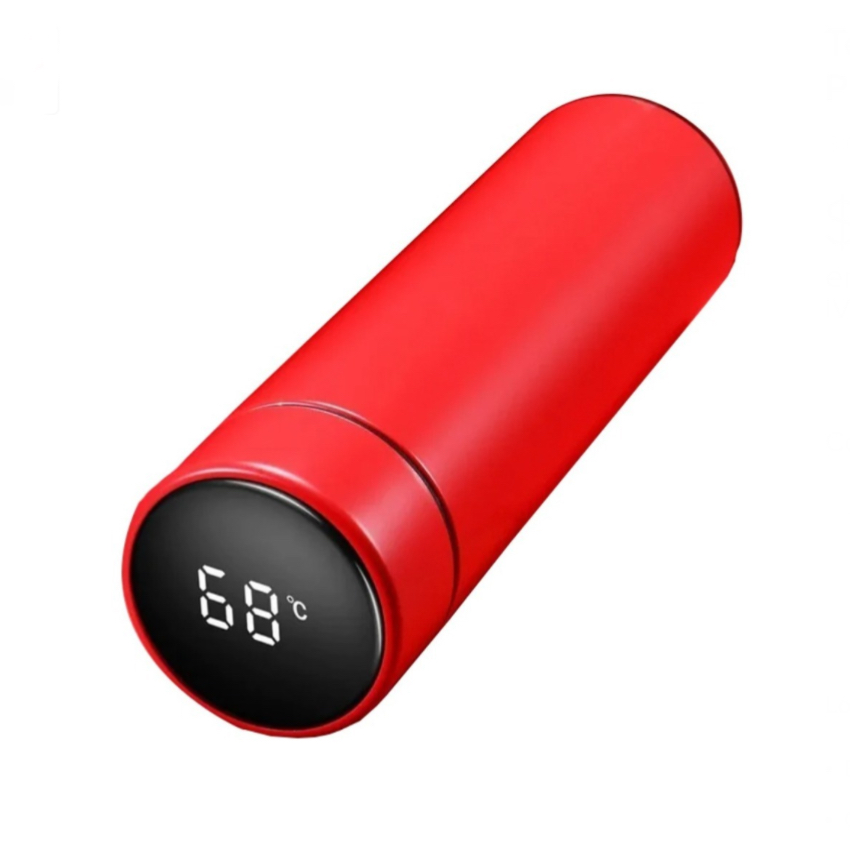 Termo Digital Inteligente 500 Ml Rojo