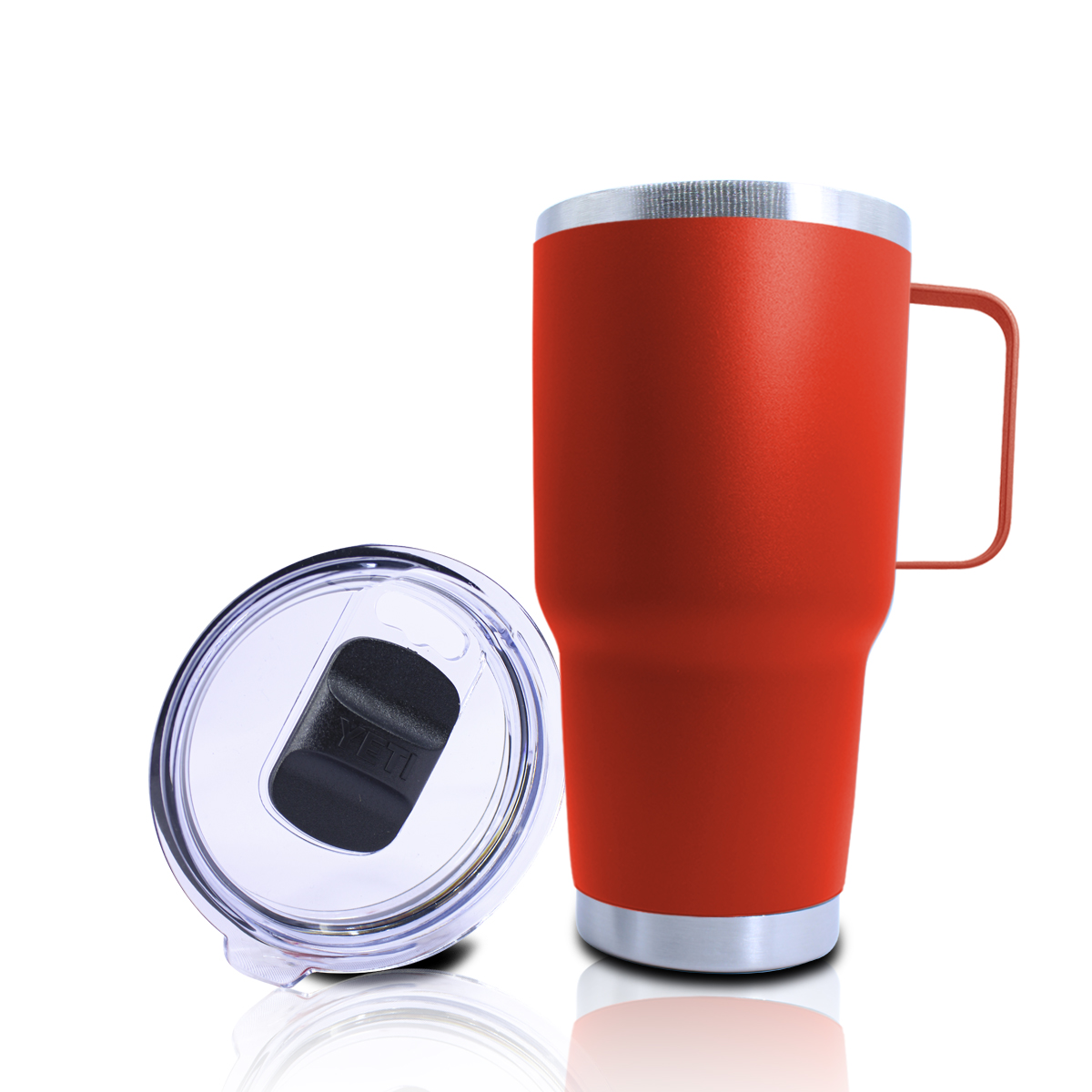 Foto 3 pulgar | Vaso Termico Yeti 380 Ml con Agarradera Rojo