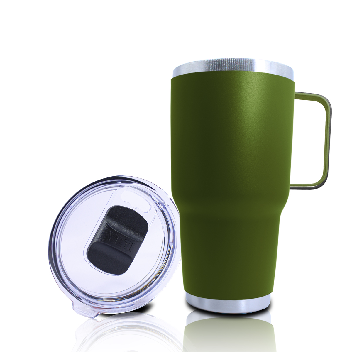 Foto 2 | Termo Yeti Verde de Acero Inoxidable de 380 Ml