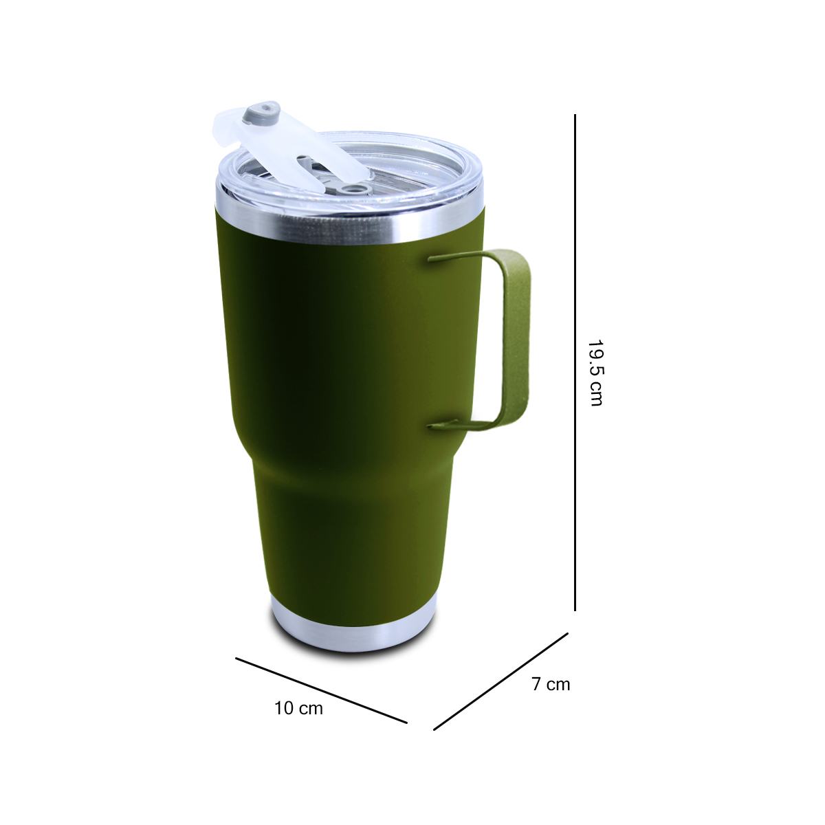 Foto 4 pulgar | Termo Yeti Verde de Acero Inoxidable de 380 Ml