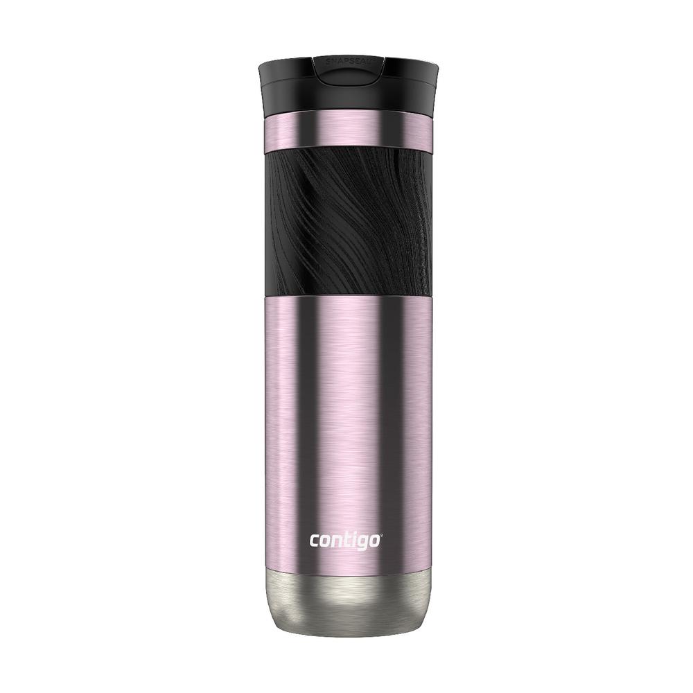 Foto 2 pulgar | Termo Acero Inoxidable Rosa 24 Oz Sistema Snapseal Contigo